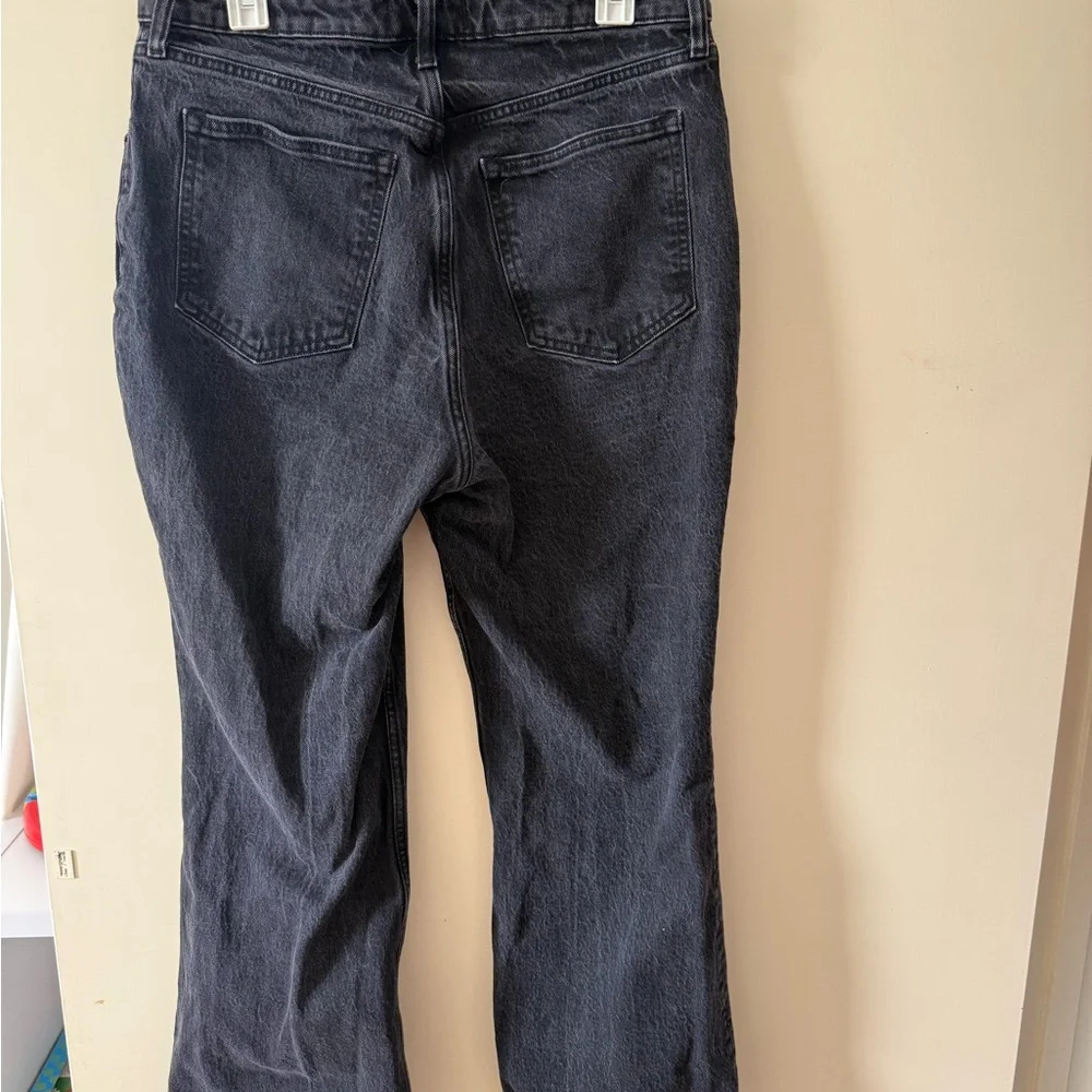 Abercrombie & Fitch Black Flare Jeans - Picture 4 of 6